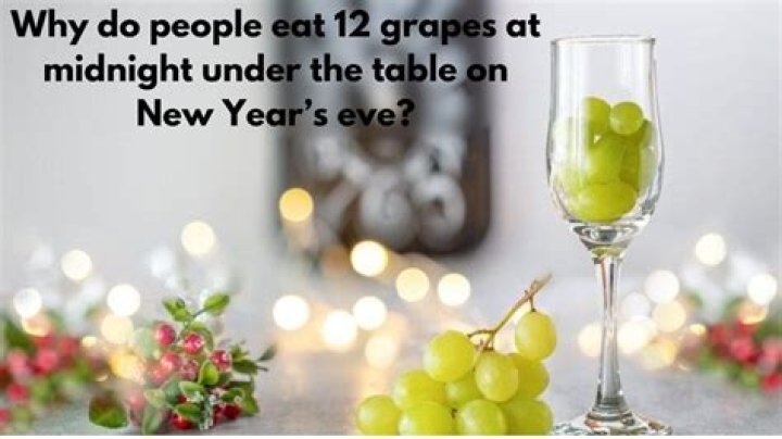 12 Grapes for New Year's: A Delicious Tradition and Its Meaning