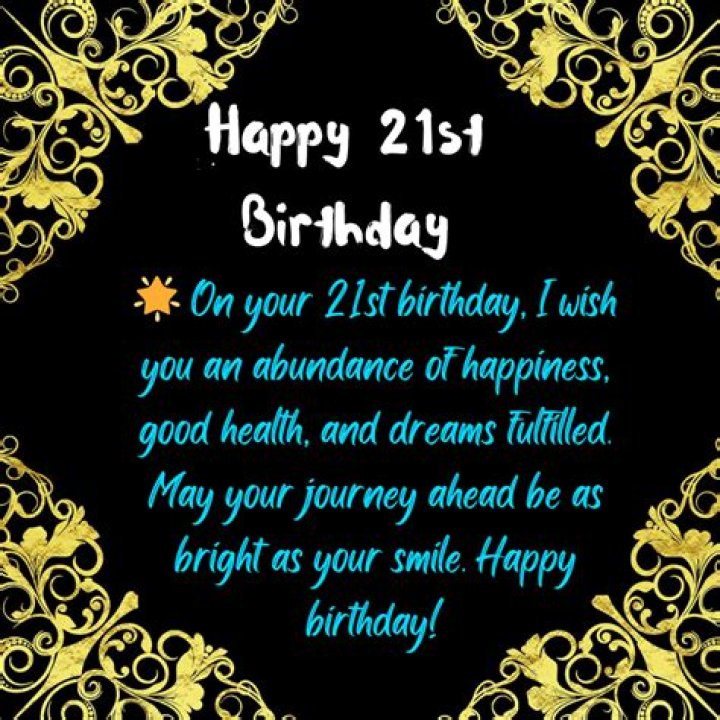 21st Birthday Wishes: Celebrating a Milestone Year