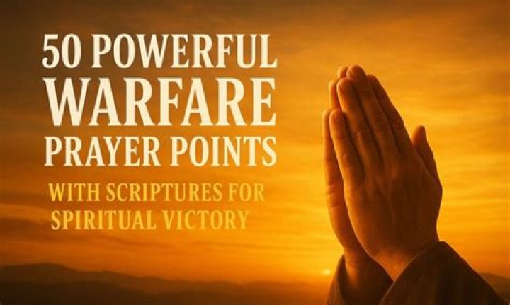 50+ Warfare Prayer Points With Scriptures: Unveil the Power of Spiritual Warfare