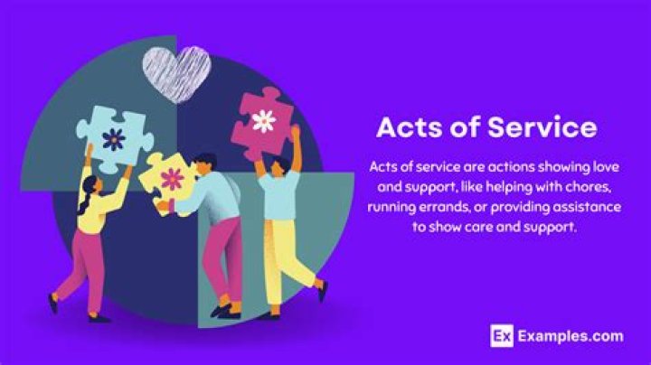 Acts of Service Examples: Meaning and Importance in Relationships