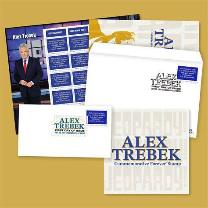 Alex Trebek Stamp: A Tribute to a Television Legend