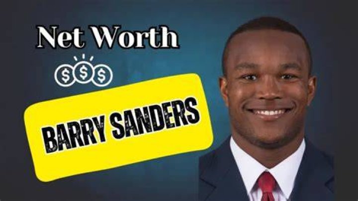 Barry Sanders Net Worth Today: Financial Success and Legacy