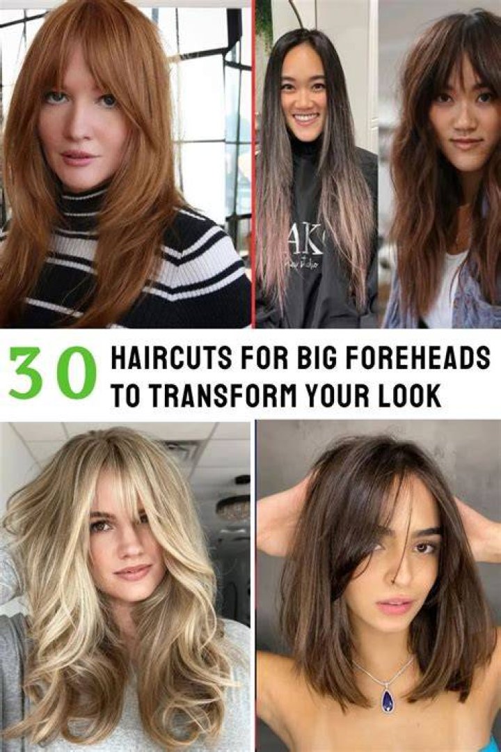 Best Haircuts for Big Foreheads: Styles to Flatter Your Features