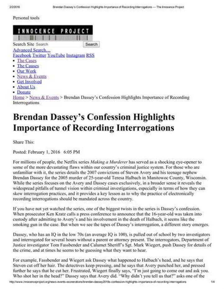 Brendan Dassey: The Controversial Case That Captivated America