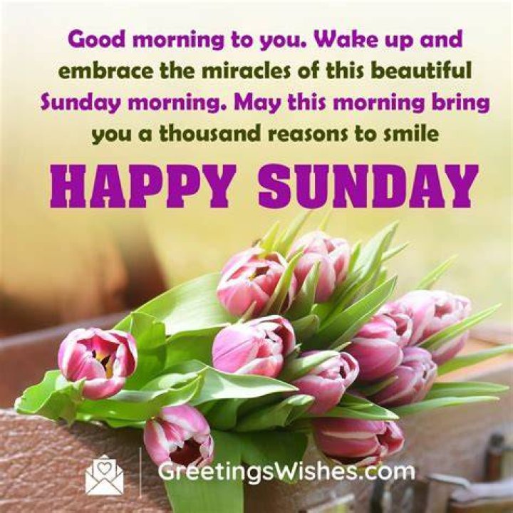 Brighten Your Day with Good Morning Sunday Images