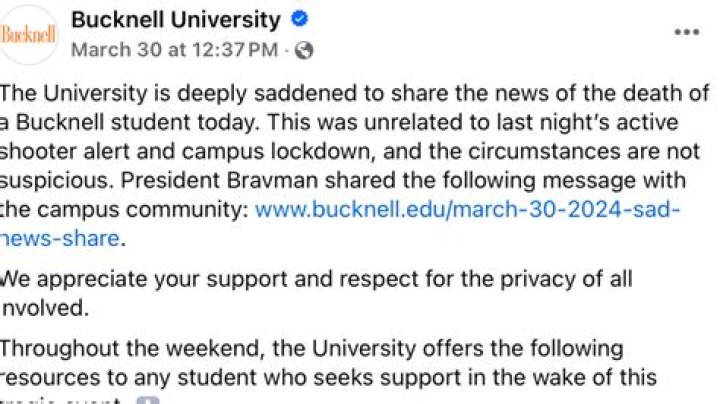 Bucknell University Student Death: Understanding the Impact and Community Response