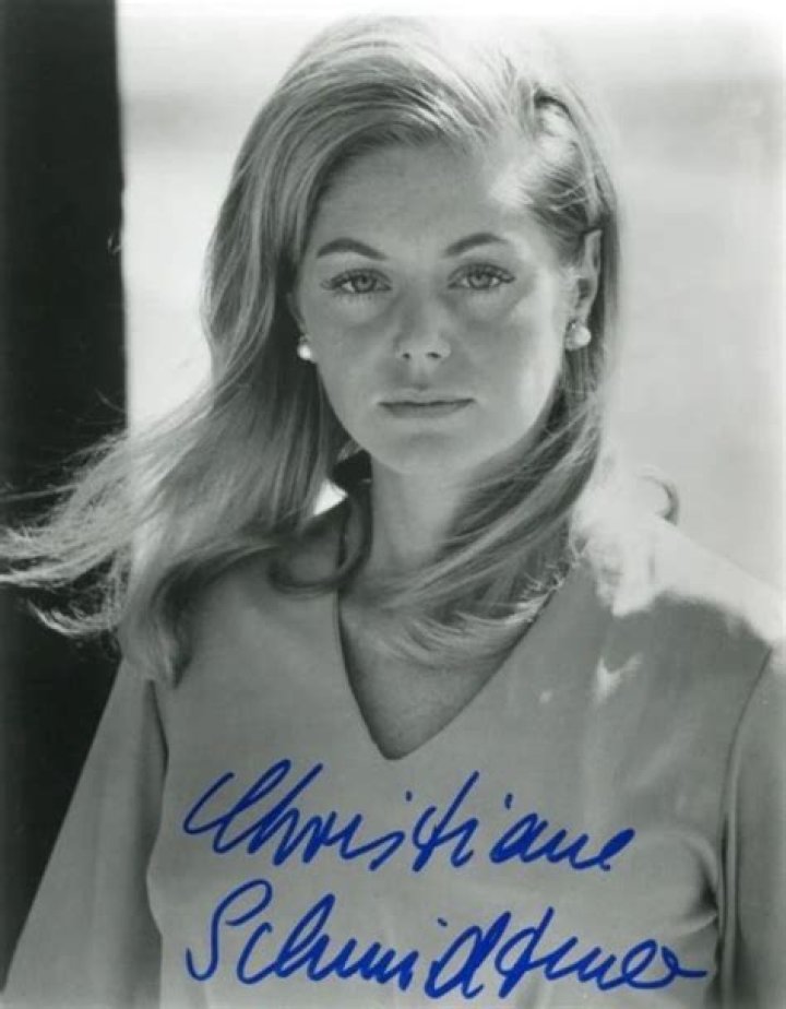 Christiane Schmidtmer: The Iconic German Model and Actress