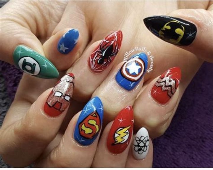 Comic Book Nails: Unleashing Your Inner Superhero Through Nail Art