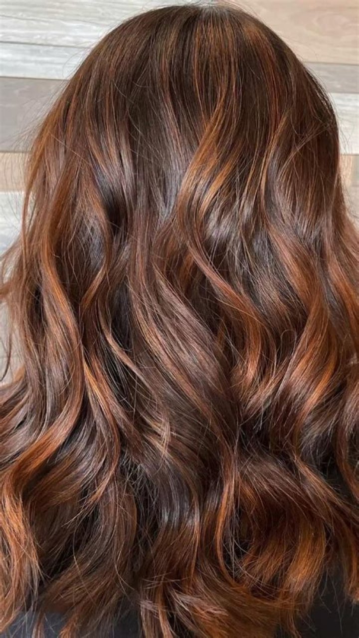 Copper Highlights on Brown Hair: A Radiant Transformation