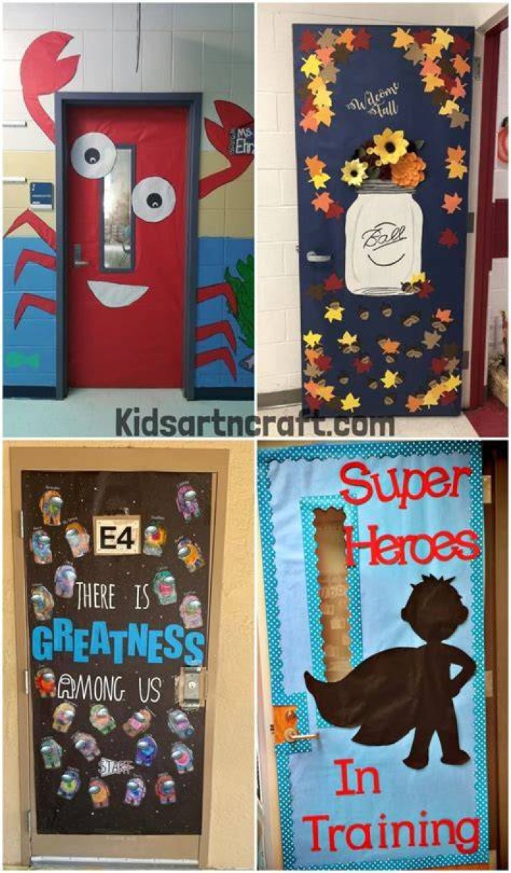 Creative and Inspiring Ideas to Decorate Teacher's Doors