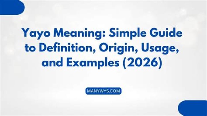 Definition of Yayo: Understanding the Term and Its Implications