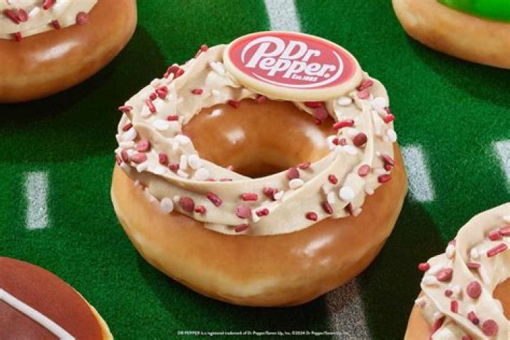 Deliciously Unique: Dr Pepper Donuts at Krispy Kreme