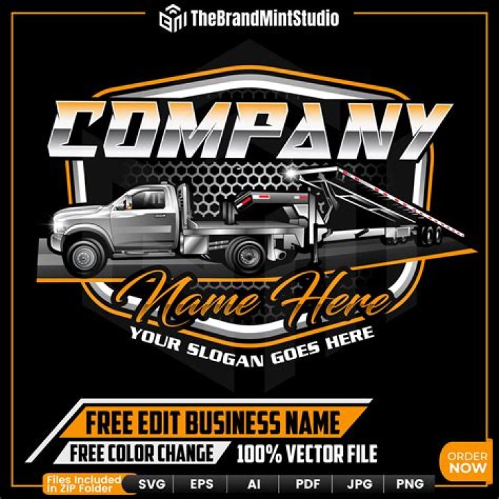 Designing Impactful Hot Shot Trucking Businesses Logos