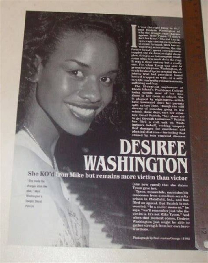 Desiree Washington: The Story Behind the Name