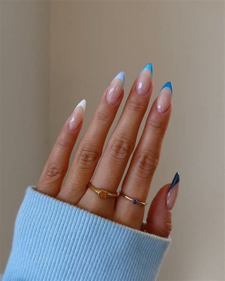 Discover the Beauty and Elegance of Light Blue French Tip Nails
