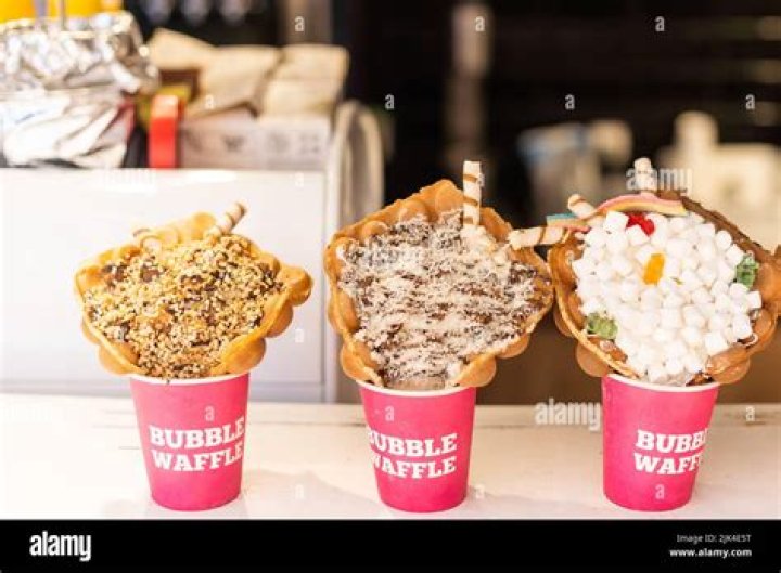 Discover the Delight of Bubble Waffle Ice Cream