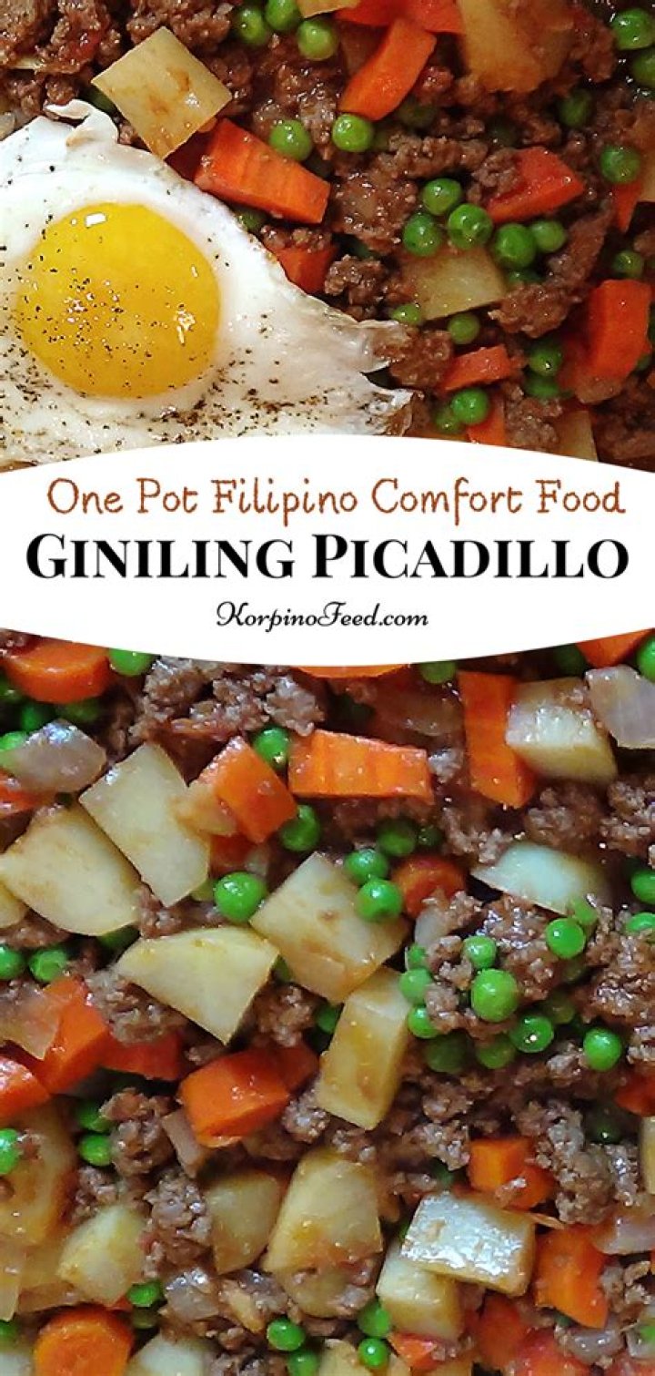 Discovering the Delightful Filipino Picadillo