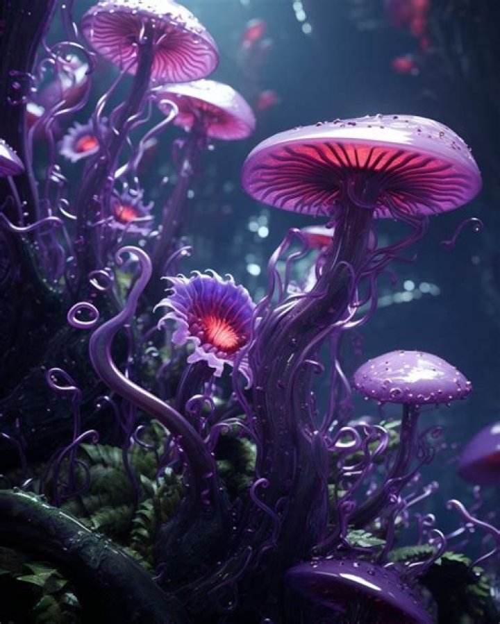 Discovering the Mysterious Red Scary Alien Plant