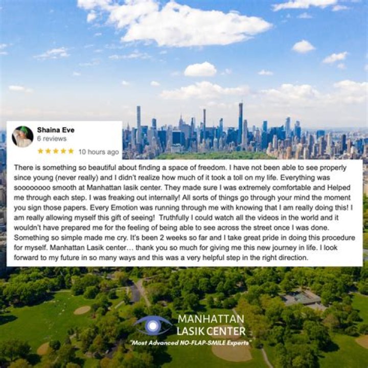 Discovering Vision: The Manhattan LASIK Center Experience
