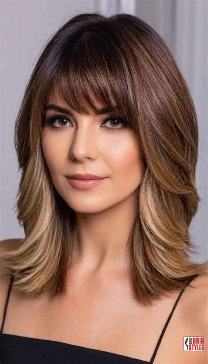 Effortless Elegance: Layered Fine Hair Low Maintenance Medium Length Hairstyles