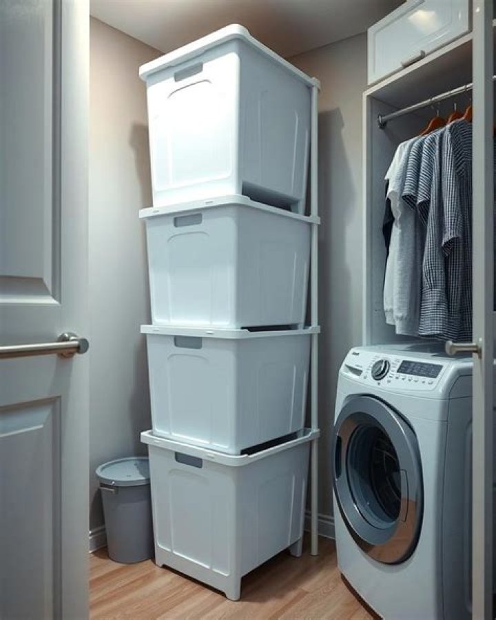 Elevate Your Laundry Experience with a Vertical Laundry Hamper Black