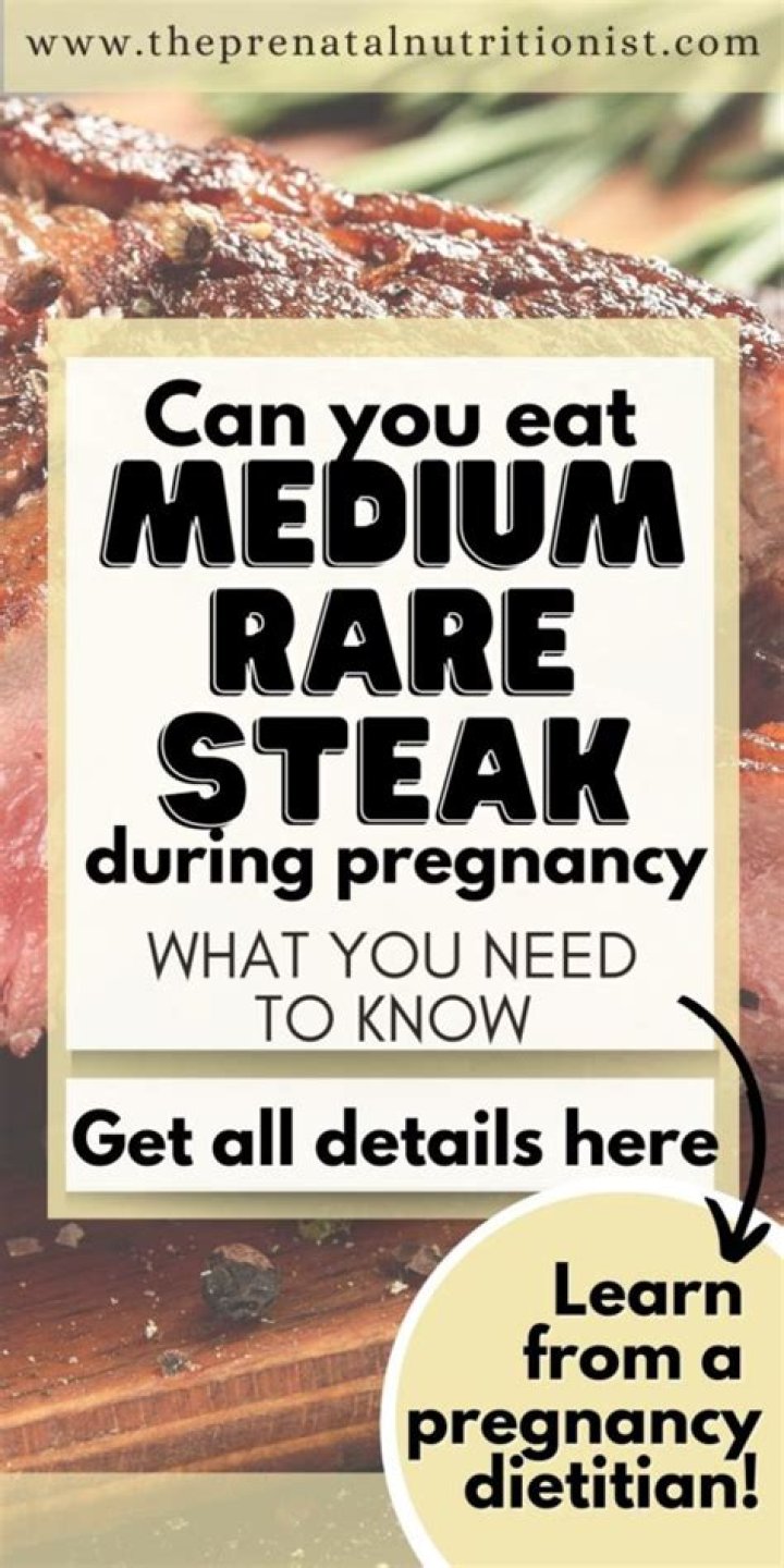Embrace Pregnancy: Navigating Medium-Rare Steak Consumption Safely