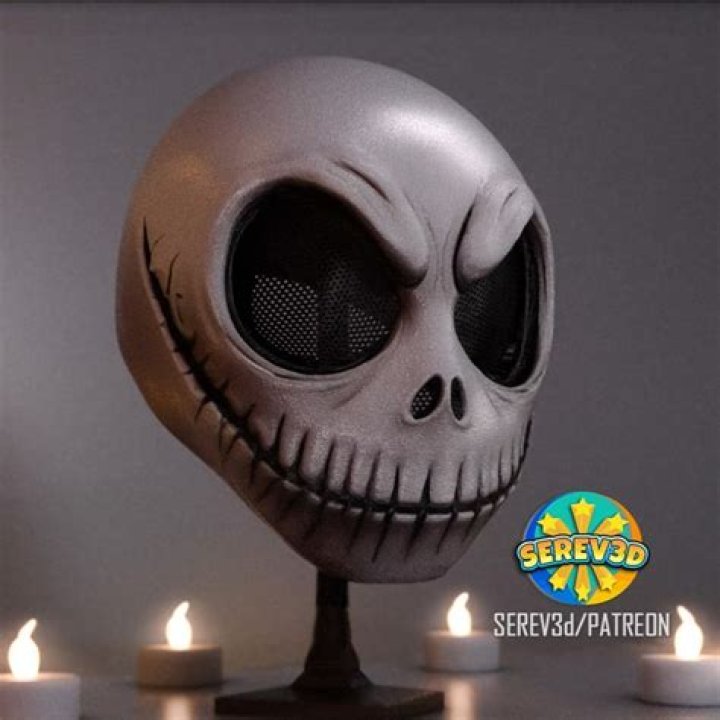 Embrace the Spirit of Halloween with a Jack Skellington Mask