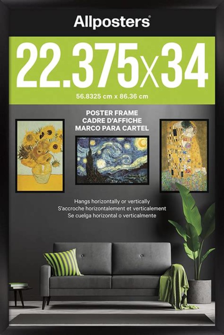 Enhancing Your Space with a 22.375 x 34 Poster Frame