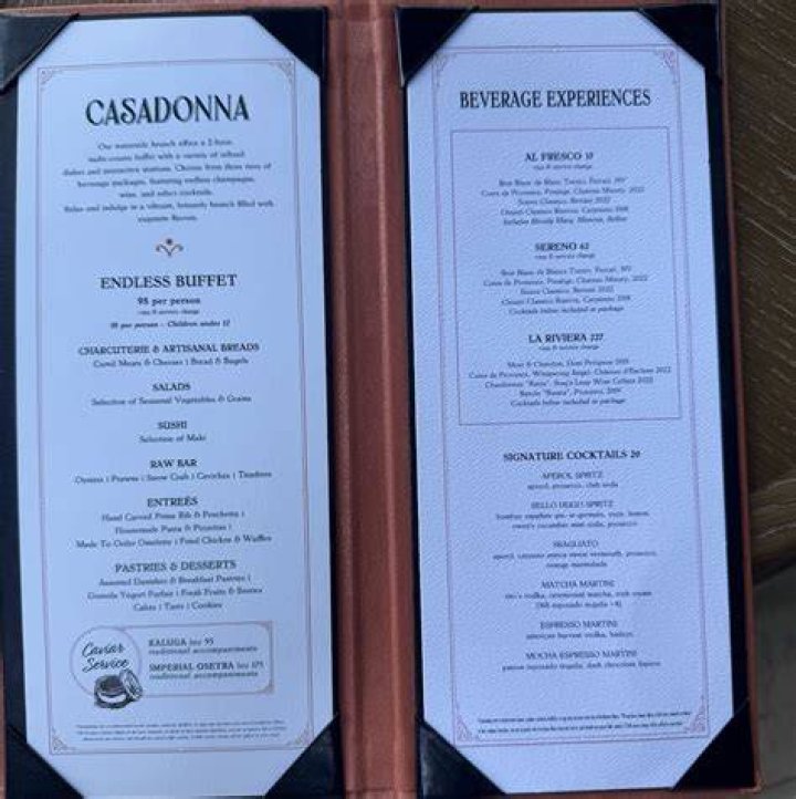 Exploring the Exquisite CasaDonna Menu: A Culinary Journey