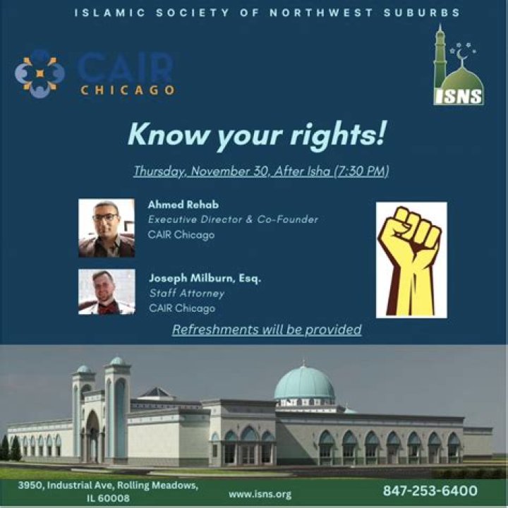 Exploring the Islamic Society of Northwest Suburbs: A Community of Faith and Culture