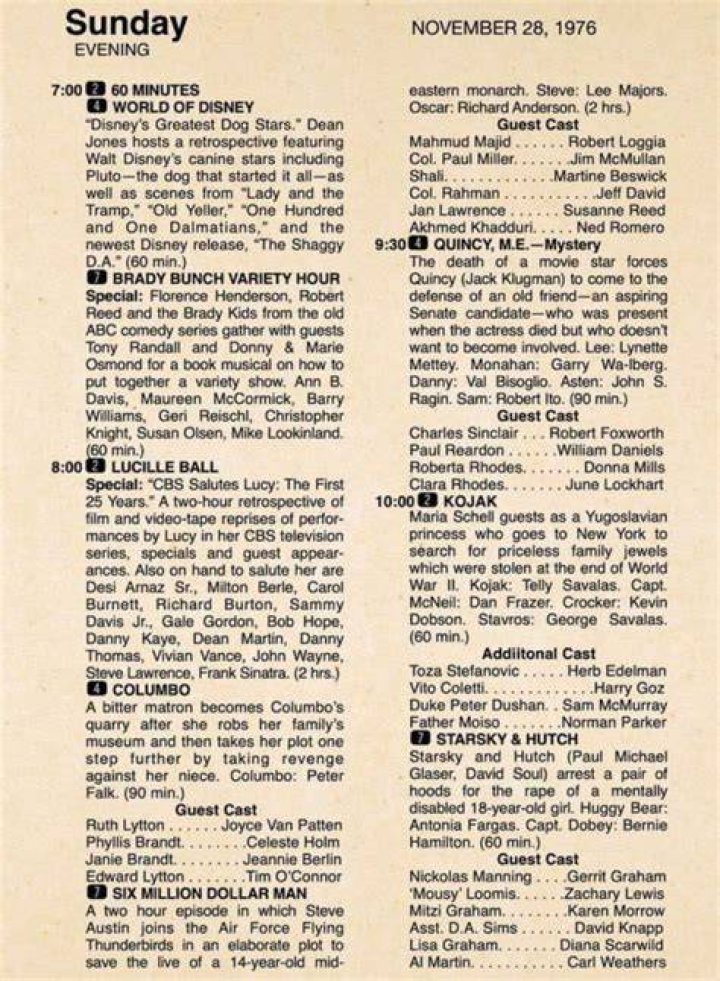 Exploring the Nostalgia of Retro TV Schedule