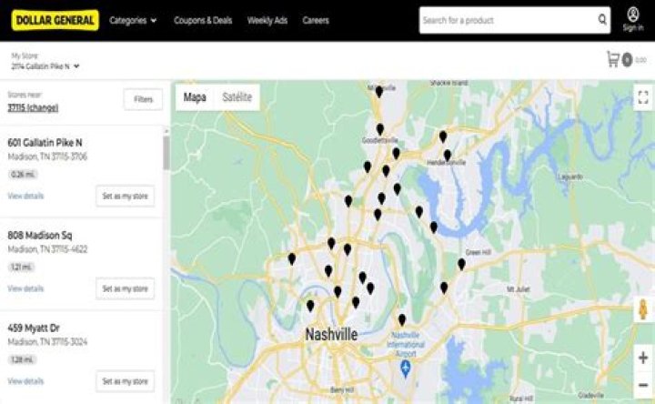Find a Dollar General near Highway 72: Locations & Hours