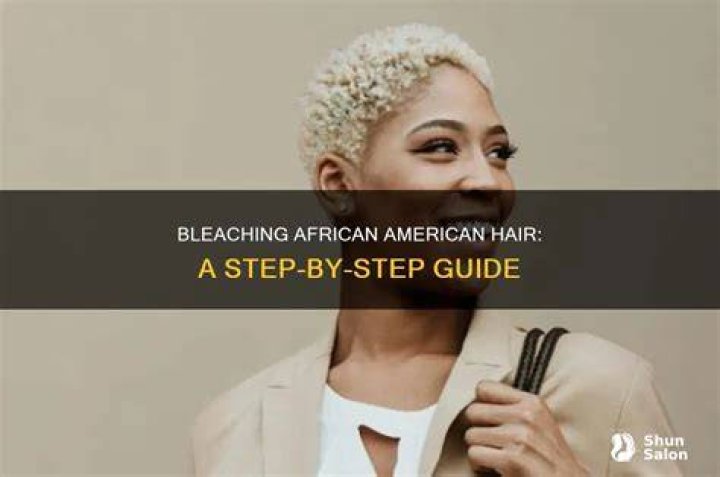 Hair Bleach for Black Hair: A Comprehensive Guide