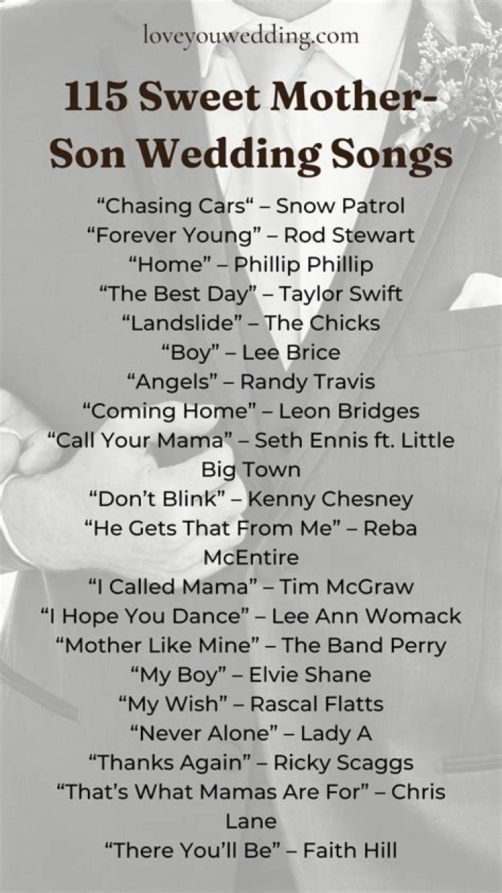 Heartfelt R &amp; B Songs About Mothers and Sons: A Celebration of Love and Bond