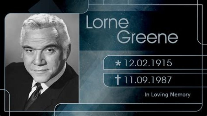 Height of Lorne Greene: A Comprehensive Insight