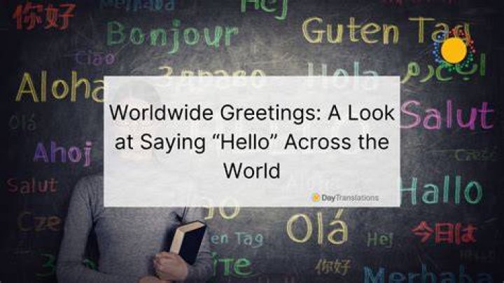 Hello: The Universal Greeting That Connects Us All
