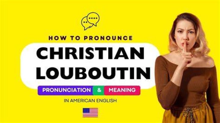How Do You Pronounce Louboutin? A Comprehensive Guide