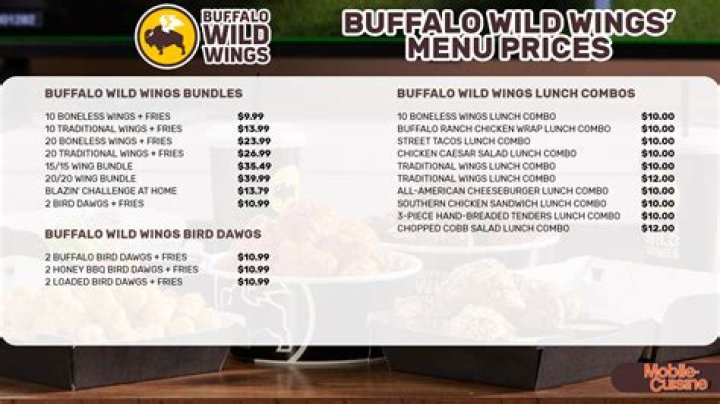 How Much Money is 1000 Points at Buffalo Wild Wings?