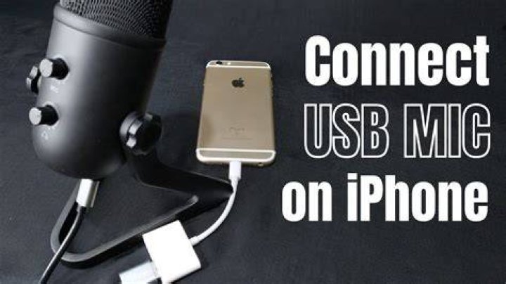 How to Connect a USB Microphone to an iPhone: A Comprehensive Guide