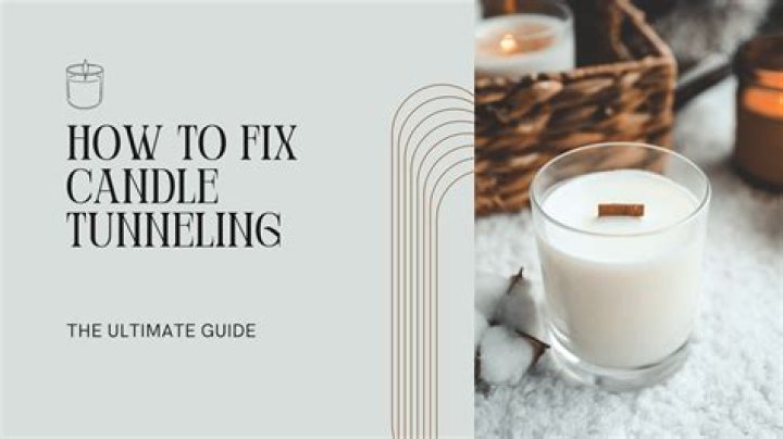 How to Fix Candle Tunneling: A Comprehensive Guide