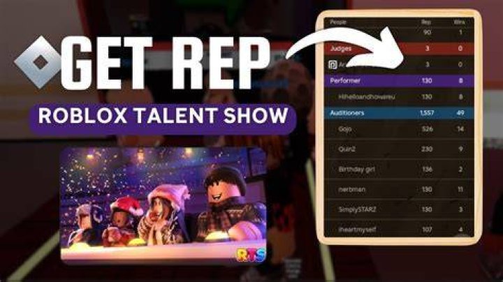How to Get Rep in Roblox Talent Show: A Comprehensive Guide