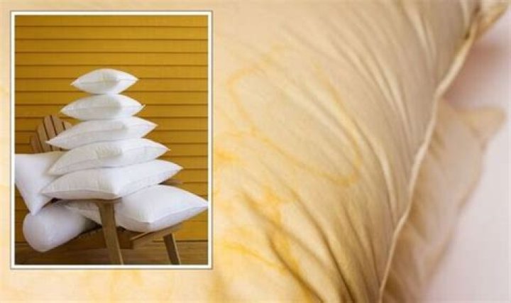 How to Get Rid of Yellow Drool Stains on Pillow