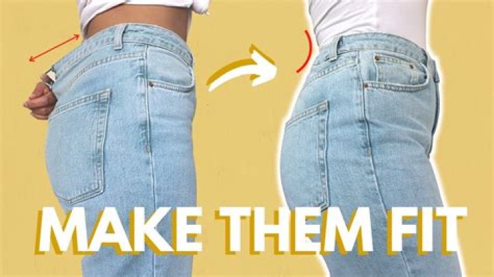 How to Make Pants Fit Looser Around the Waist