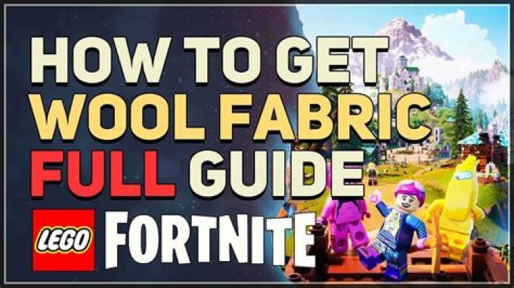 How to Make Wool Fabric in LEGO Fortnite: A Comprehensive Guide