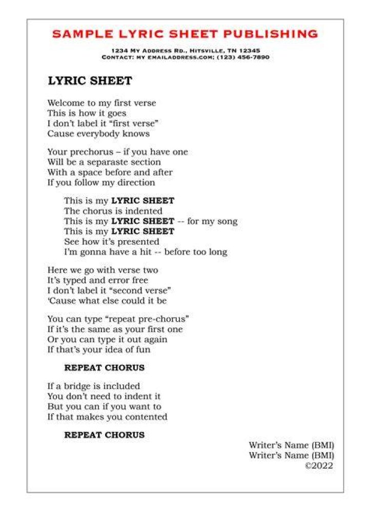 How to Show Text Like of Song in Text