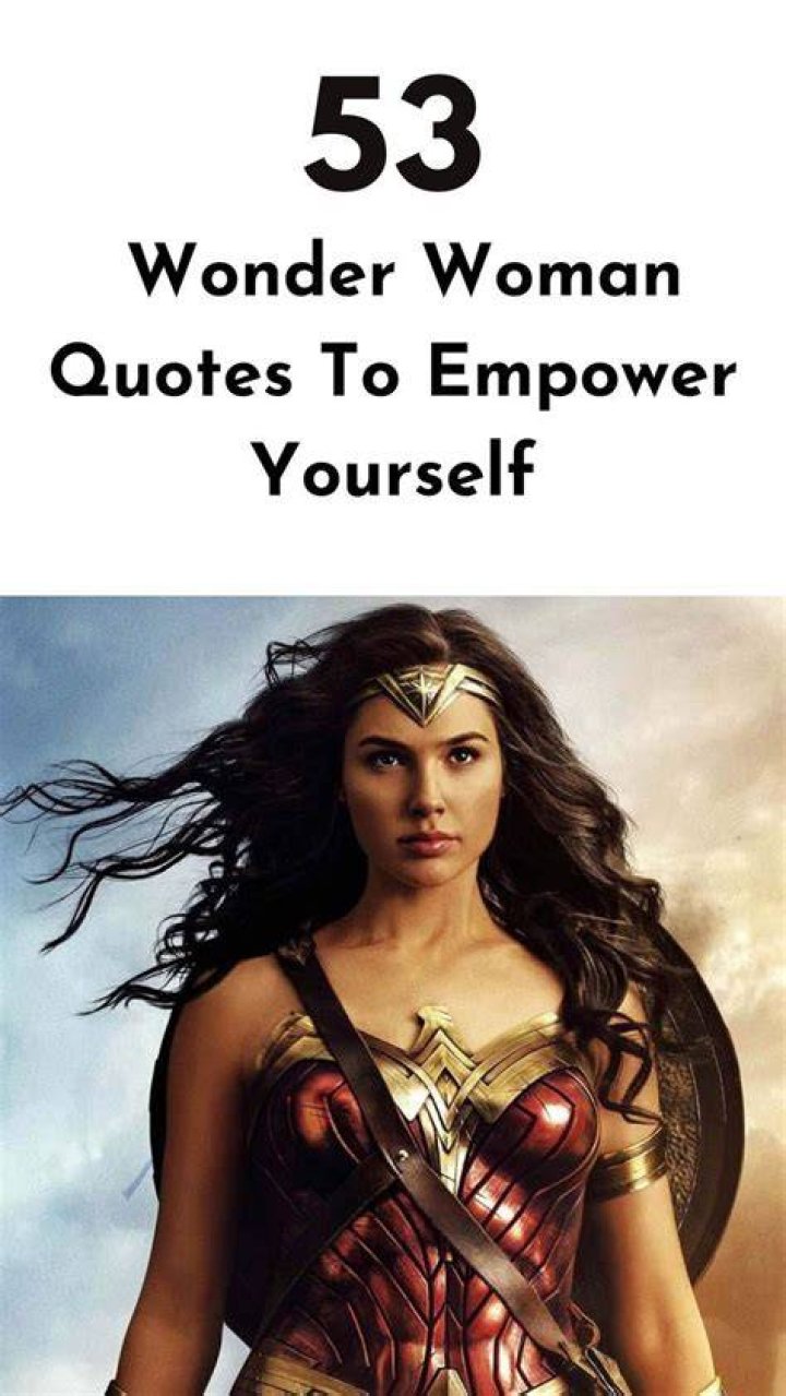 Inspiring Words from Wonder Woman: Quotes to Empower and Motivate