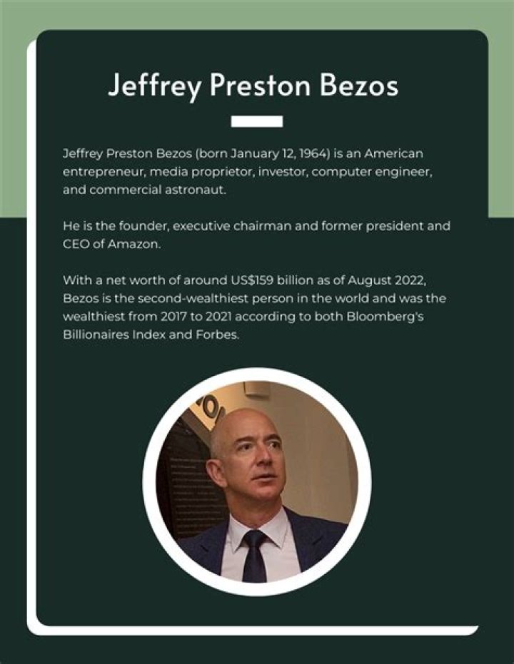 Jeffrey Preston Bezos: The Journey of a Visionary Entrepreneur