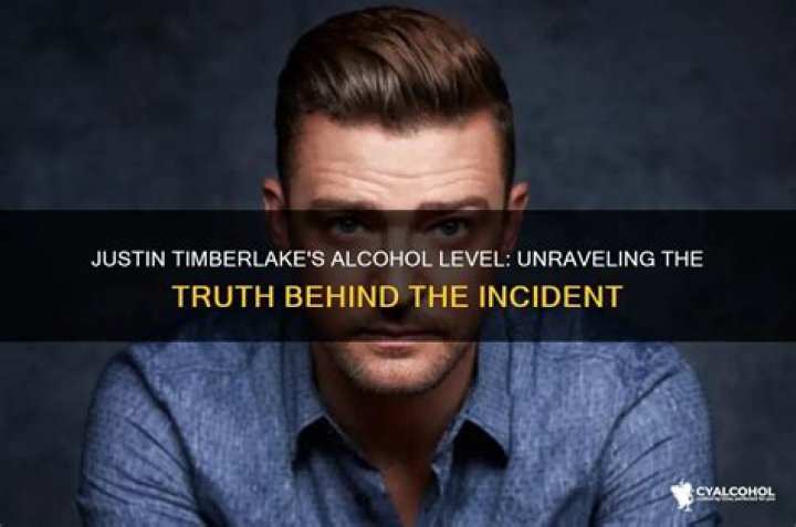Justin Timberlake DUI: Unraveling the Incident and Its Impact