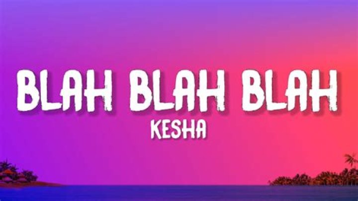 Kesha and 3OH!3: The Unforgettable Collaboration of "Blah Blah Blah"