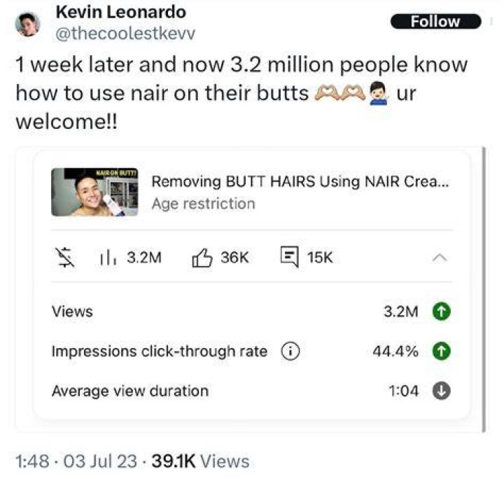 Kevin Leonardo Nair Video: The Rise of a Young Star